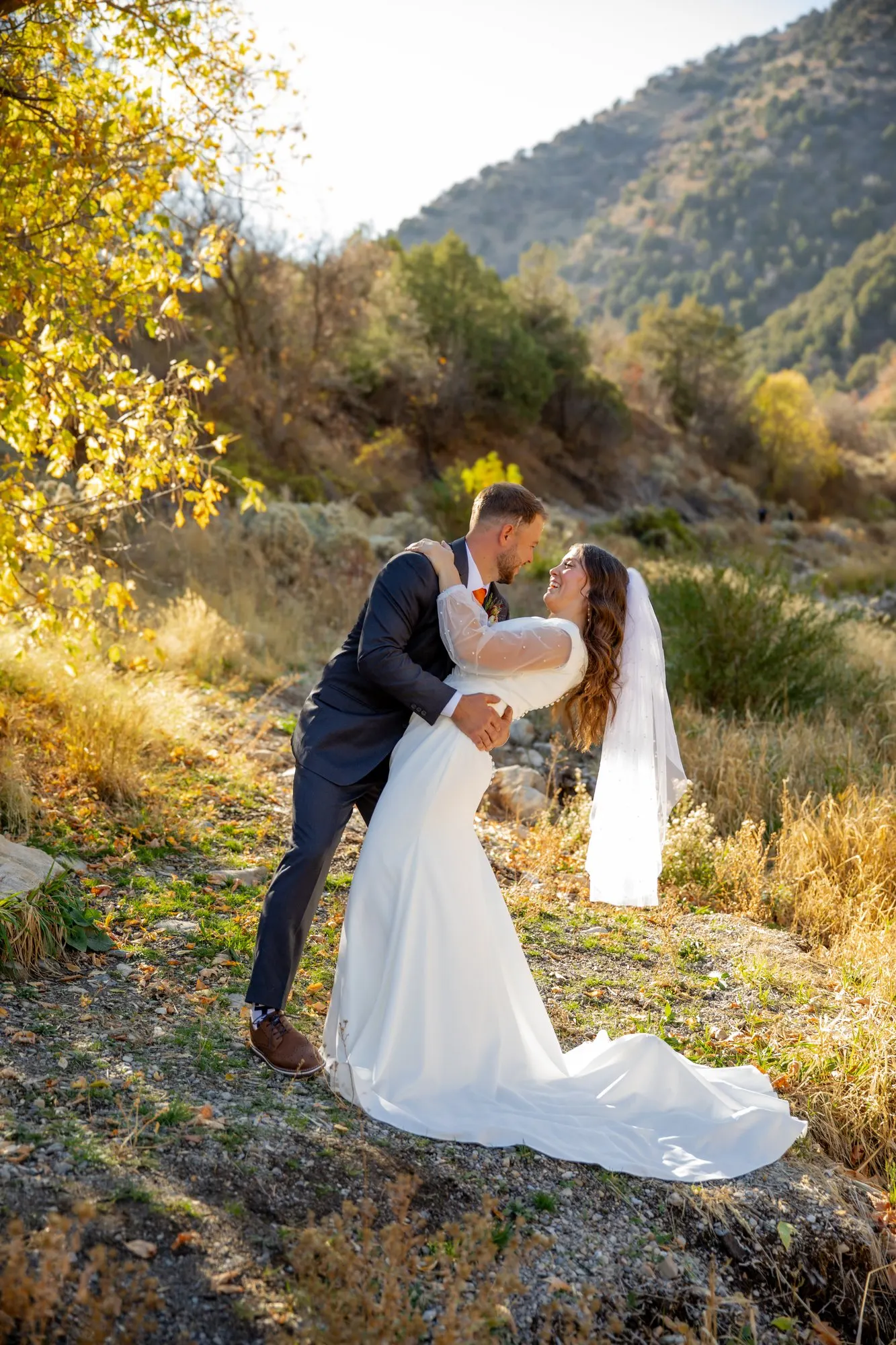 Bridal and first look photography